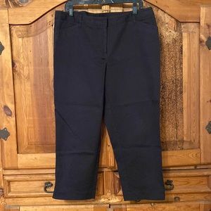 Ann Taylor Loft Stretch Classic Black Pants